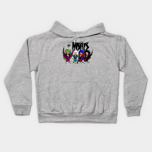 The Misfts Midnight Madness by BraePrint Kids Hoodie by Braeprint